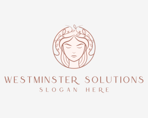 Woman Beauty Salon logo design