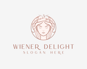 Woman Beauty Salon logo design