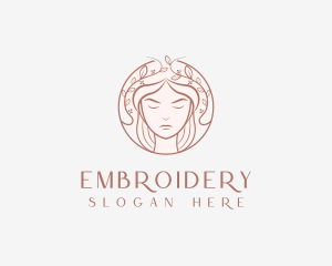 Woman Beauty Salon logo design