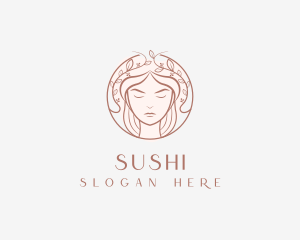 Woman Beauty Salon logo design