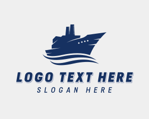 Ferry - Ferry Cruise Transport logo design