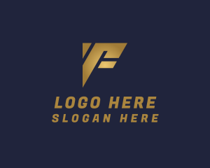 Investment Firm Letter F Logo