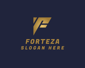 Investment Firm Letter F logo design