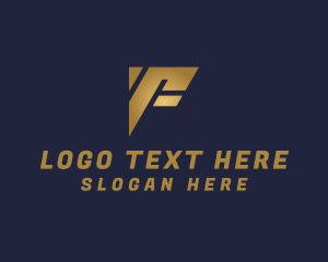 Investment Firm Letter F Logo