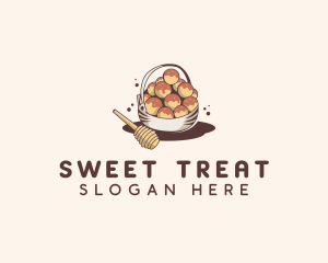 Doughnut - Honey Pastry Basket logo design