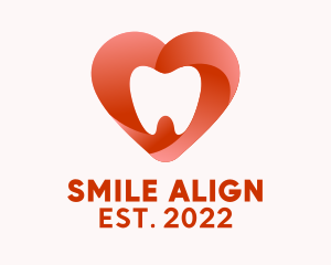 Orthodontic - Heart Dental Clinic logo design