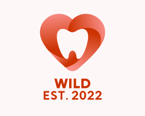 Dentist - Heart Dental Clinic logo design