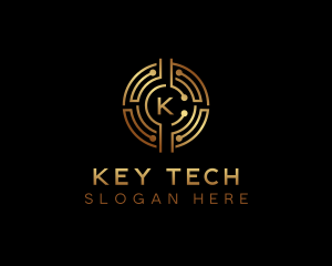 Fintech Cryptocurrency logo design