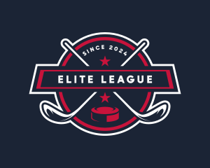 League - Championship Hockey League logo design