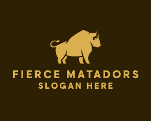 Bullfighting - Trading Bull Fighting logo design