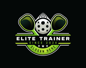 Pickleball Tournament Sports logo design