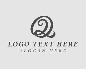Black And White - Elegant Premium Fashion logo design