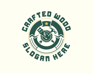 Carpenter - Handyman Carpenter Tools logo design