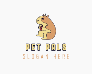 Pet Hamster logo design