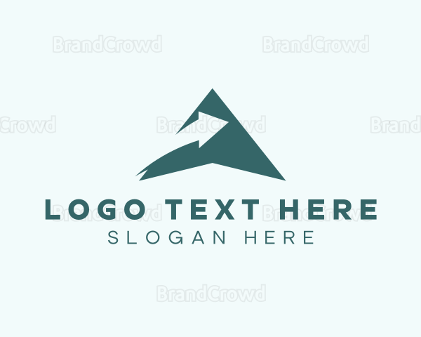 Logistics Business Letter A Logo