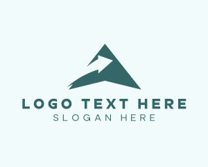 Courier Service - Logistics Business Letter A logo design