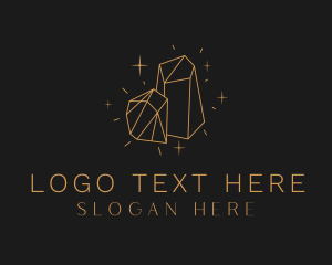 Glam - Shiny Gem Boutique logo design