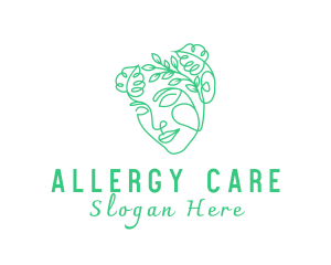 Botanical Lady Facial Care logo design