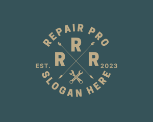 Tools Repair Mechanic logo design