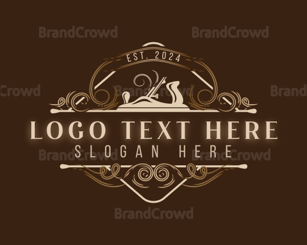 Premium Carpentry Woodwork Logo