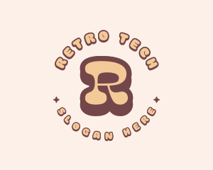 Hippie Retro Brand logo design