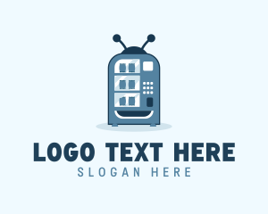 Antenna - Alien Vending Machine logo design