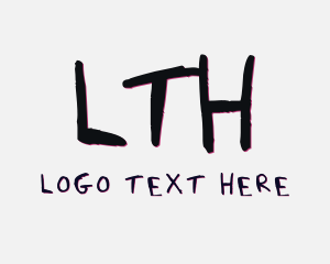 Typography - Urban Graffiti Brand logo design