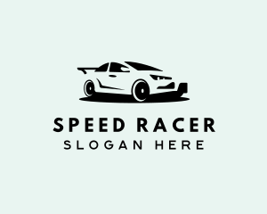 Racecar - Sports Car Racing logo design