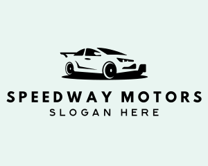 Racecar - Sports Car Racing logo design