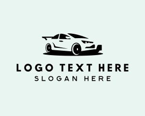 Sports Car Racing Logo