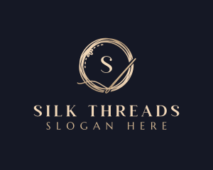 Luxury Needle Tailoring logo design