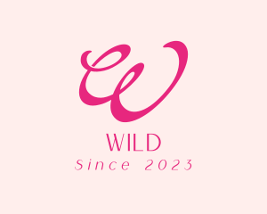 Makeup - Fashion  Wellness Letter W logo design