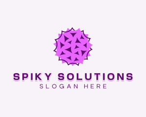 Spiky - Spiky Germ Virus logo design