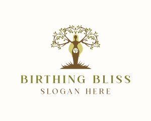 Midwife - Mother Tree Nature logo design