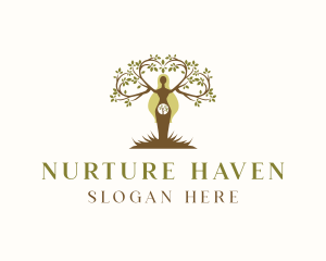 Nurture - Mother Tree Nature logo design