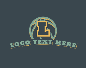 Basketball Sports League Logo