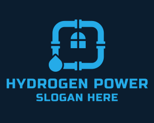 Hydrogen - Residential Plumbing Maintenance logo design