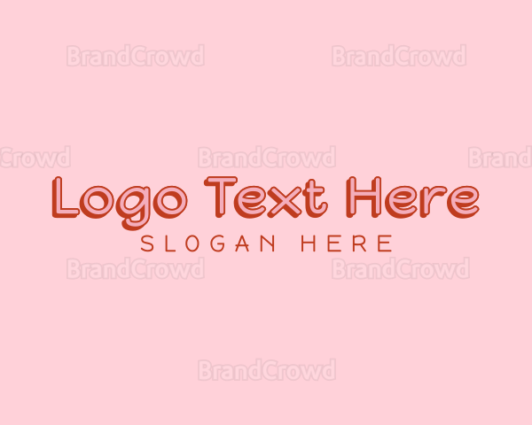 Fashion Feminine Wordmark Logo