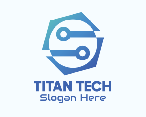 Hexagon Tech Company logo design