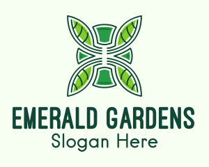 Green Herbal Medicine logo design