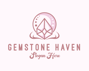 Precious Gem Crystal logo design