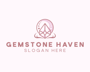 Precious Gem Crystal logo design