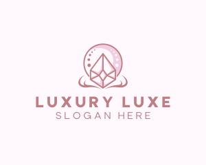 Precious Gem Crystal logo design