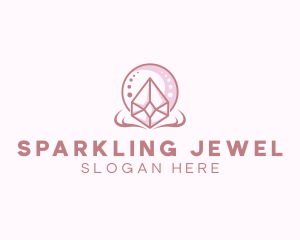 Precious Gem Crystal logo design