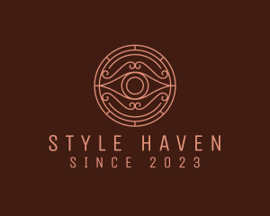 Souvenir Shop - Horus Mystic Eye logo design