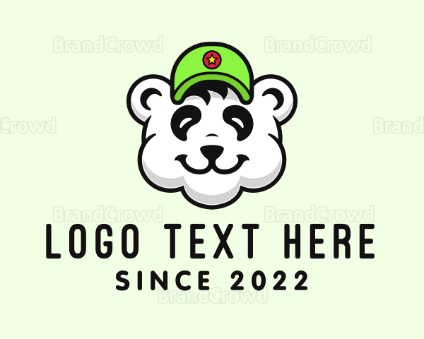 Panda Sports Mascot Logo