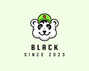 Streaming - Panda Sports Hat logo design