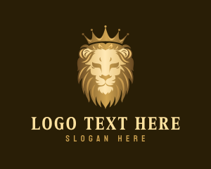 Prestige - Royal Lion Crown logo design