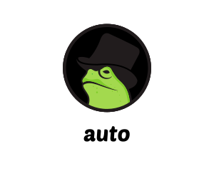 Swamp - Top Hat Frog logo design