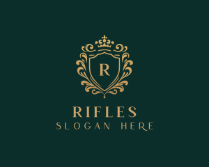 High End Royal Shield logo design